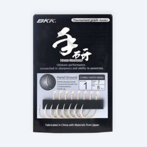 Haczyki BKK Chinu-R Hand Ground rozmiar 6, op. 8szt - obrazek 2