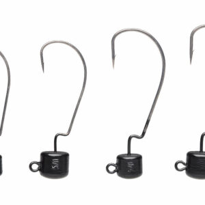 Główki jigowe SAVAGE GEAR NED EWG Jighead Matt Black 3/0 - 5g - 3 szt. - obrazek 2