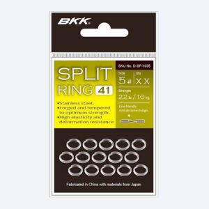 Kółka Łącznikowe BKK Split Ring-41 rozmiar 4 - opk. 18szt - obrazek 2