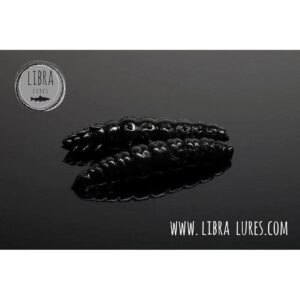 Przynęta Libra Lures Larva 4.5cm,  040 - black- 8szt (bez zapachu) - obrazek 2