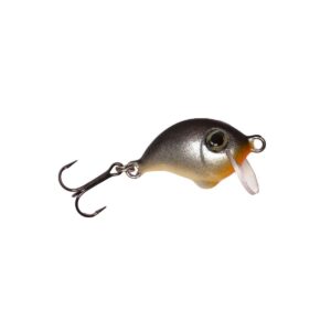 Wobler A.J Lures Żniwiarz 2.5cm - tonący - Perłowo Sebrny z Czarnym Grzbietem - obrazek 1