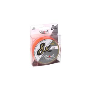 Plecionka Mikado NIHONTO OCTA BRAID  /  0.26mm/22.6kg/300m -  FLUO POMARAŃCZOWA - op.1szp. - obrazek 2