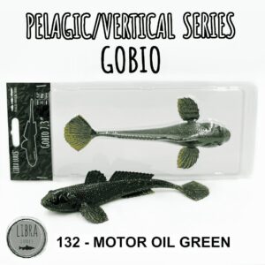 Przynęta LIBRA LURES GOBIO 7.3" (18.54cm) - 40g - 132 - MOTOR OIL GREEN - obrazek 2