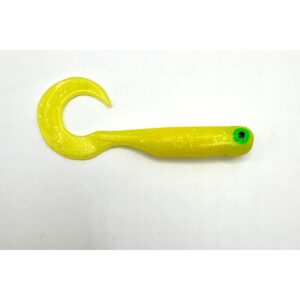 Przynęta Great Fish GF1 Twister - 4.9cm - 0.9g - Yellow - Rybny - 10szt. - obrazek 1