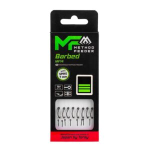 Przypon MIKADO Method Feeder MF14 z igłą - hak z zadziorem nr 12 / żyłka 0.20mm / 10 cm / op. 8szt. - obrazek 1