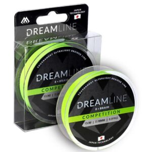 Plecionka MIKADO DreamLine Competition FLUO GREEN 0.18mm18.32kg150m - op. 1szp. - obrazek 2