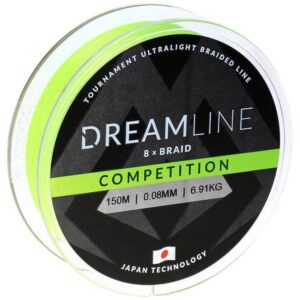 Plecionka MIKADO DreamLine Competition FLUO GREEN 0.18mm18.32kg150m - op. 1szp. - obrazek 3