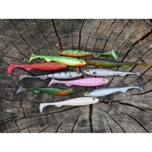 Przynęta FOX RAGE Slick Shad 7 cm - UV Hot Olive - obrazek 3