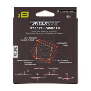 Plecionka SPIDERWIRE Stealth® Smooth8 x8 - 0.13mm - zielona - obrazek 3