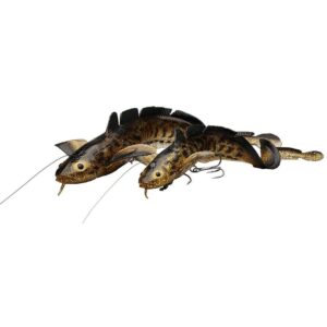 Guma SAVAGE GEAR 3D Line Thru Burbot 36cm 216g - Blue Silver UV - obrazek 3