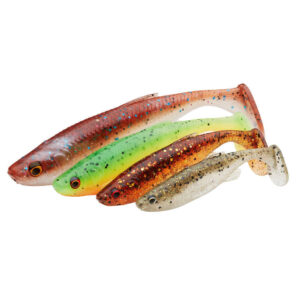 Guma SAVAGE GEAR Fat Minnow T-Tail 13cm 20g - Firecracker - obrazek 3