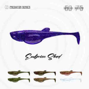 Przynęta LIBRA LURES Embrion Shad 3" (7.5cm) 003 - Blue Pearl,  op. 8szt - obrazek 3