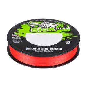 Plecionka BERKLEY Sick Braid 8 Red 150m - 0.10mm - 7.5kg - obrazek 3