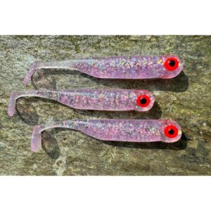 Przynęta Great Fish GF1 - 4.9cm - 1g - Glitter Pink - Bezzapachowy - 10szt. - obrazek 3