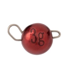 Czeburaszka wolframowa MIKADO Jaws CZERWONA 3g - op. 3szt. - obrazek 3