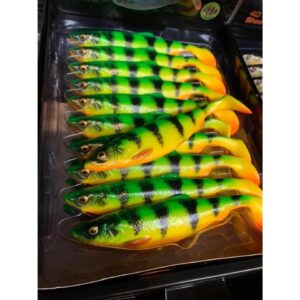 Guma SAVAGE GEAR 4D HERRING SHAD 13cm Firetiger - obrazek 3