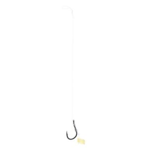 HACZYK DO METODY 10 cm Z GUMKĄ - haczyk z zadziorem: 6 / żyłka: 0.28 mm - op.8szt - obrazek 3