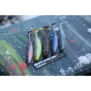 Guma SAVAGE GEAR Craft Bleak 7cm 2.5g Olive Hot Orange 1szt - obrazek 3