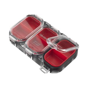 Pudełko wędkarskie DAIWA Box WP Sealed Deep-9 ROOMS (11x6.5x1.8cm) - obrazek 3