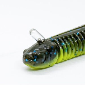 Guma SAVAGE GEAR Ned Dragon Tail Slug 7.2cm 3g Chartreuse Pumpkin op 5szt - obrazek 3