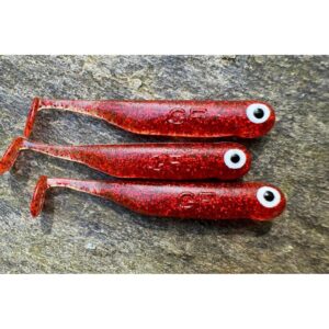 Przynęta Great Fish GF1 - 4.9cm - 1g - Glitter Red - Rybny - 10szt. - obrazek 3