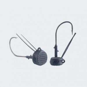 Główki jigowe BKK Silent Chaser- NED Head Black / 5.32g - 2/0# - 4szt - obrazek 3