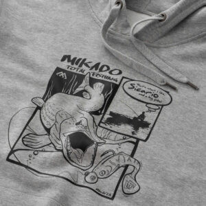 Bluza Mikado Sicario z kapturem | Szara | rozmiar XL - obrazek 3