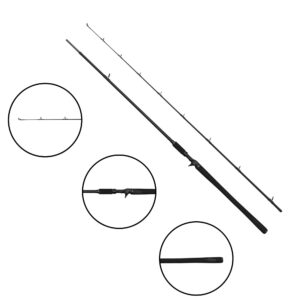 Wędka SAVAGE GEAR TACTICAL MONSTER BC 2.43m / 60-120g / 2sec - obrazek 1