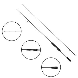 Wędka SAVAGE GEAR TACTICAL UL GAME 2.13m / 2-8g / 2sec - obrazek 1