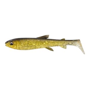 Guma SAVAGE GEAR 3D Whitefish Shad / 9 cm / 7g / Black Gold / 1szt - obrazek 1