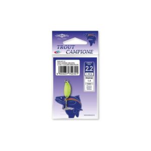 Wahadłówka Trout Campione MIKADO - 2,2cm - Zielony - obrazek 3