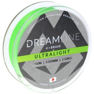 Plecionka MIKADO DreamLine Ultralight FLUO GREEN 0.047mm3.87kg150m - op. 1szp. - obrazek 3