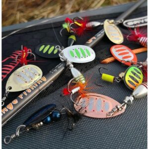 Obrotówka Savage Gear Rotex Spinner #5 - 14g - Black Purple - 1szt - obrazek 3