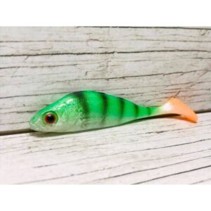Guma SEWRO CUSTOM BAIT Okoń 7, 5cm Fluo - obrazek 3
