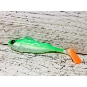Guma SEWRO CUSTOM BAIT Jazgarz 10cm Fluo - obrazek 4