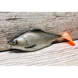 Guma SEWRO CUSTOM BAIT Karaś 10cm Srebrny - obrazek 3