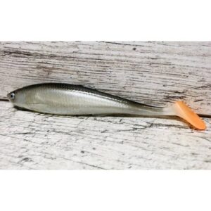 Guma SEWRO CUSTOM BAIT Ukleja 16cm- Czarna Kopyto Pomarańcz - obrazek 4
