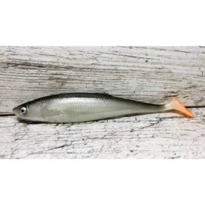Guma SEWRO CUSTOM BAIT Ukleja 16cm- Czarna Kopyto Pomarańcz - obrazek 3