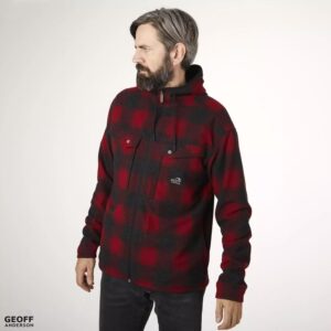 Bluza Geoff Anderson Ezmar Hoodie Red rozm. XXL - obrazek 4