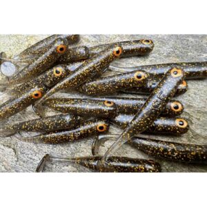 Przynęta Great Fish GF1 - 4.9cm - 1g - Black&Gold - Krewetkowy - 10szt. - obrazek 4
