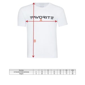 Favorite T-shirt Black Logo - Czarny - rozmiar XXL - obrazek 4