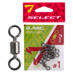 Krętliki Select Basic Swivel #1 (7  szt/opak) - obrazek 1