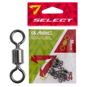 Krętliki Select Basic Swivel #4 (9 szt/opak) - obrazek 1