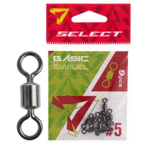 Krętliki Select Basic Swivel #5 (9  szt/opak) - obrazek 1