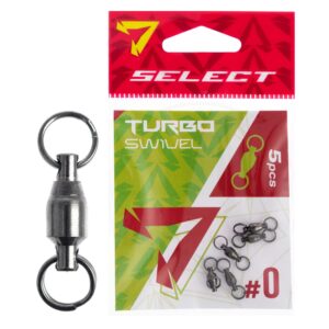 Select Krętlik Łożyskowany Turbo  Swivel #0 (5 szt/opak) - obrazek 1