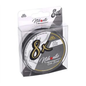 Plecionka Mikado NIHONTO OCTA BRAID 018 BLACK 150M - obrazek 4