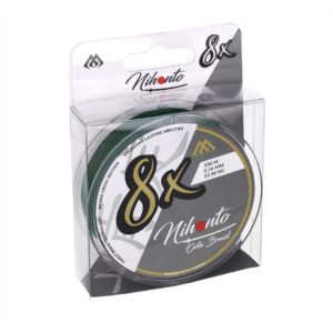 Plecionka Mikado NIHONTO OCTA BRAID  012 GREEN 150M - obrazek 3