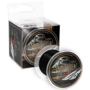 Plecionka Mikado NIHONTO OCTA BRAID 016 BLACK 300M - obrazek 6