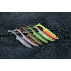 Guma SAVAGE GEAR Fat Minnow T-Tail 13cm 20g - Green Pearl Yellow - obrazek 4