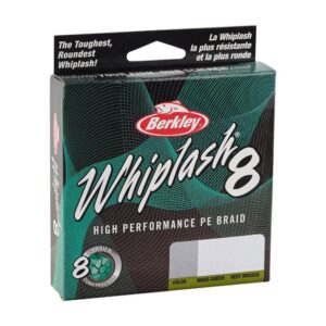 Plecionka BERKLEY Whiplash8 GREEN 150m - 0.06mm - 10.7kg - obrazek 4